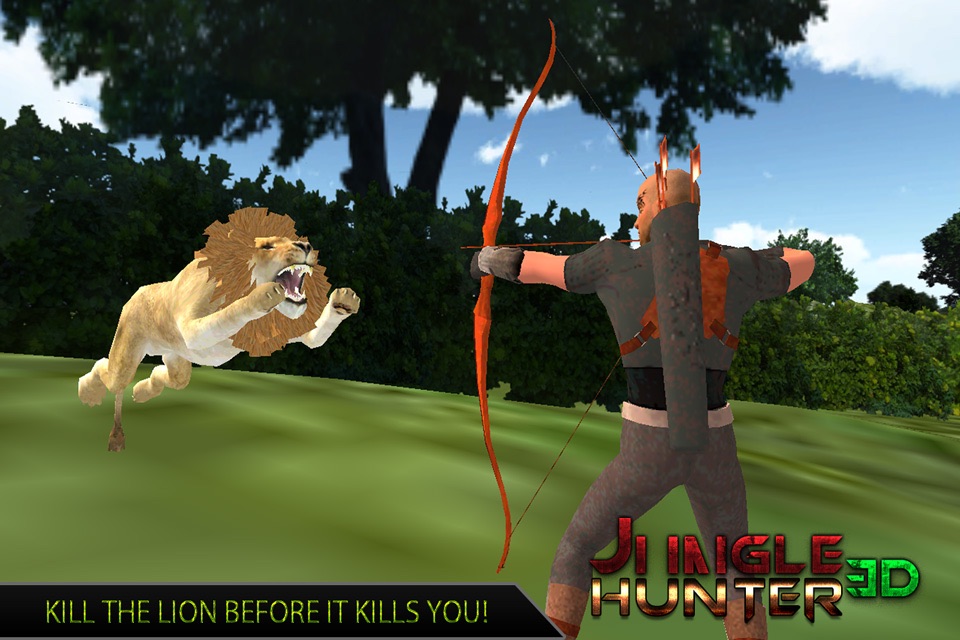 Bow Arrow Hunter Wild Animal Jungle Hunting Game screenshot 4