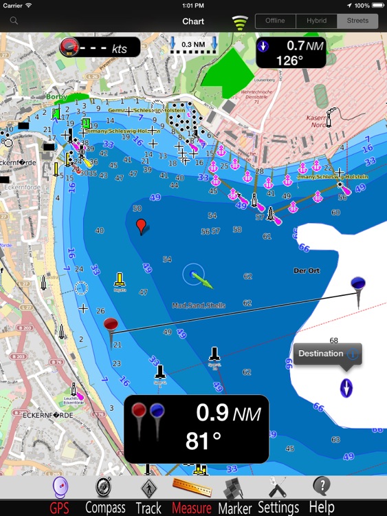 Germany E Nautical Charts Pro