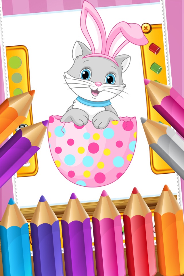 Cat Coloring Book Paint and Drawing for Kid Games screenshot 4