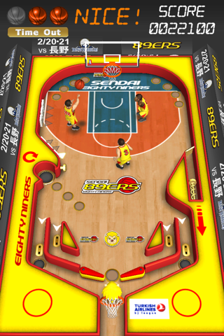 PIN BASKET BALL 89ers Pinball screenshot 2