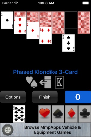 Phased Klondike Solitaire screenshot 4