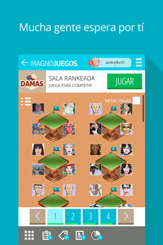 Damas MagnoJuegos screenshot 2
