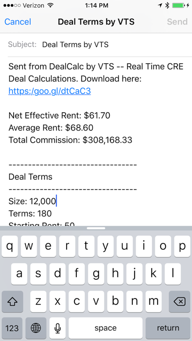 How to cancel & delete DealCalc by VTS - Commercial Real Estate Leasing and Asset Management from iphone & ipad 3