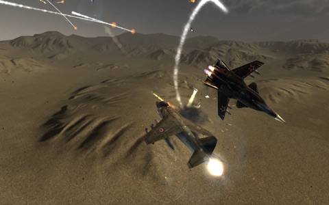 Flaming Cannon HD - Fly & Fight - Flight Simulator screenshot 4