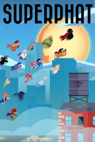 Superphat - Roof Jumping Super-Hero screenshot 3