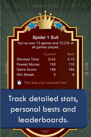 Spider Solitaire ‏‎ screenshot 2