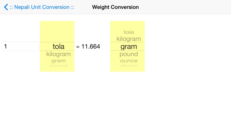 Nepali Unit Converter (Ropani, Tola, Dharni, Haat, etc.) screenshot-3