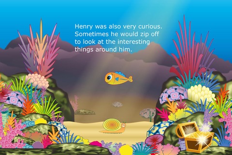 Henry The Little Fish – An interactive children’s story book app screenshot 3