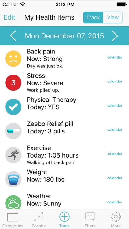 TracknShare LITE - A Quantified Life Journal screenshot-3