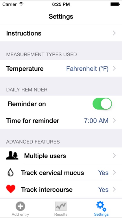 Ovulation temperature tracker