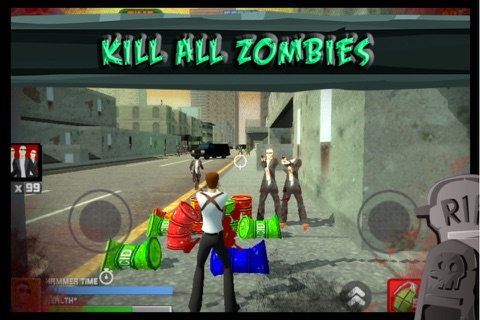 Zombie Kill Land : Town of the Undead Survival screenshot 2