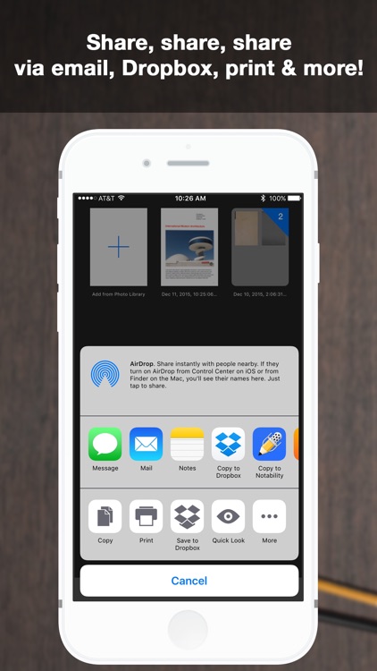 MultiScan - Scan Multiple Documents at the same time to PDF & JPG scanner screenshot-3