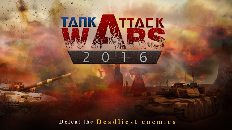 Tank Attack War 2016 – 3D tanks battlefield game