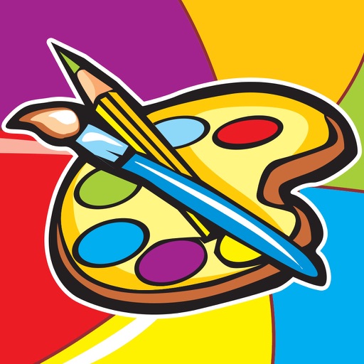 My Picture Coloring Book Icon