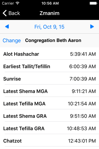 Congregation Beth Aaron screenshot 4