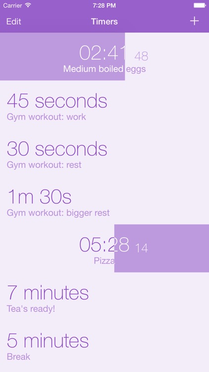 Clepsydra — The most convenient timers app