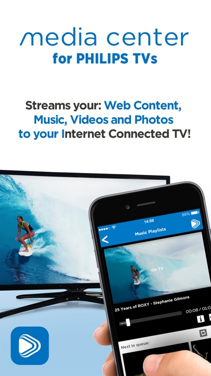 Media Center for Philips Smart TVs
