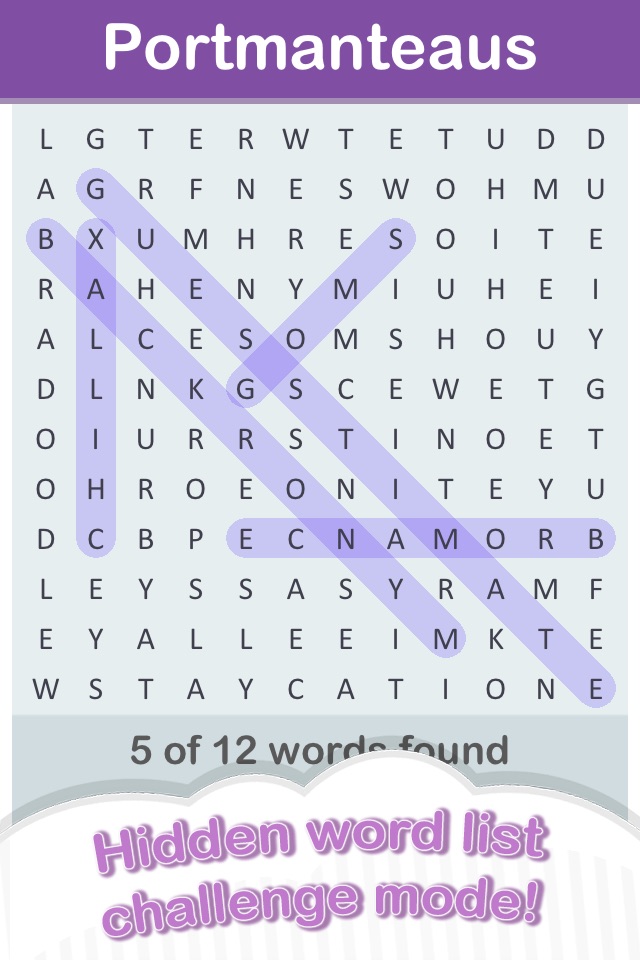 Word Search Puzzles + screenshot 3