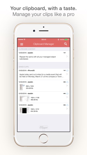 Clippo - Clipboard manager(圖1)-速報App