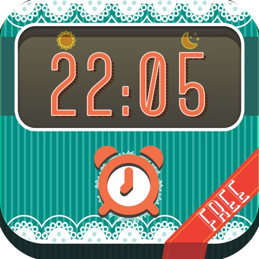 iClock – Vintage : Alarm Clock Wallpapers , Frames and Quotes Maker For Free icon
