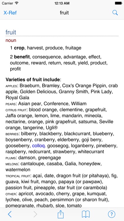 Chambers Thesaurus