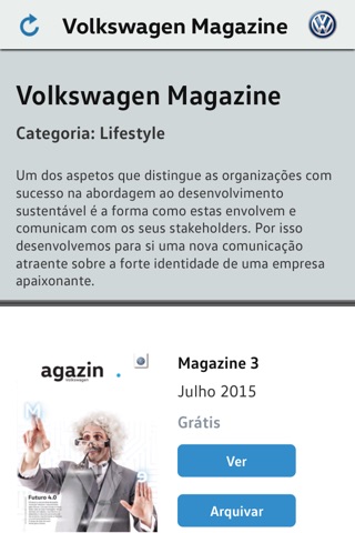 Volkswagen Magazine (PT) screenshot 2