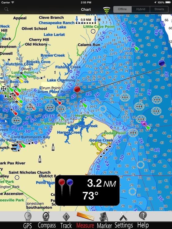 Maryland GPS Nautical Maps Pro