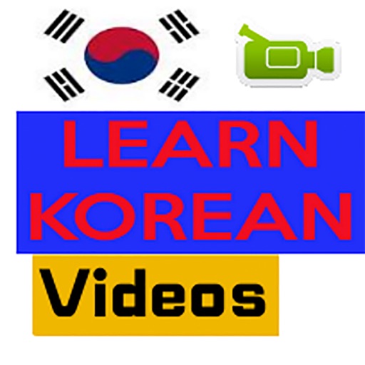 Learn Korean By Video HD: Phrases & Vocabulary Words for Travel & Study in Korea | Korean Translator icon