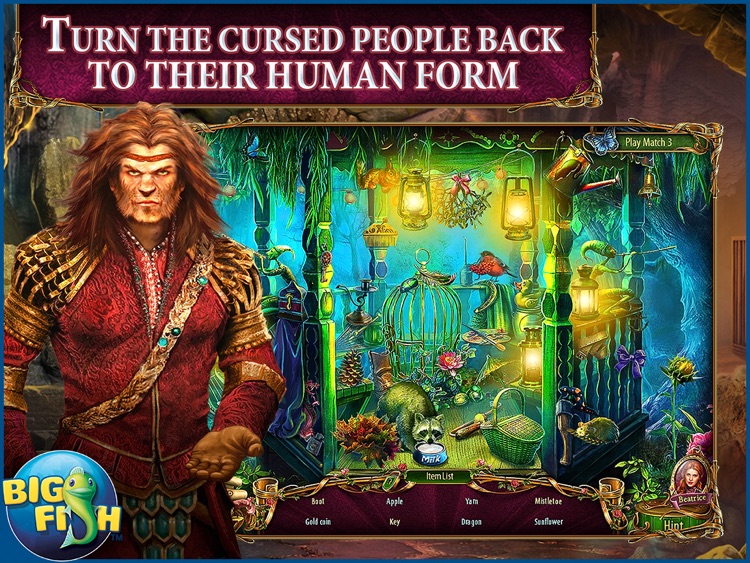 Dark Romance: Heart of the Beast HD - A Hidden Object Adventure