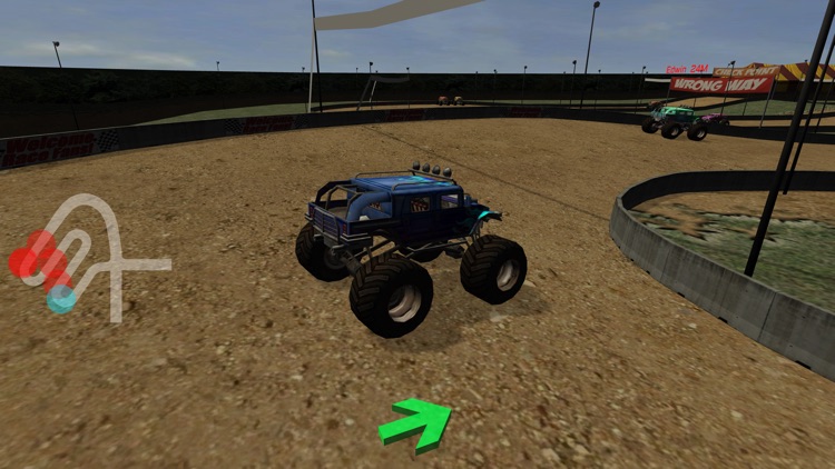 Dirt Monster Truck Racing 3D - Extreme Monster 4x4 Jam Car Driving Simulator screenshot-3