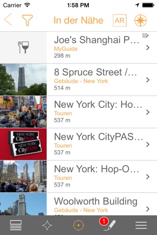 TOURIAS - New York screenshot 3