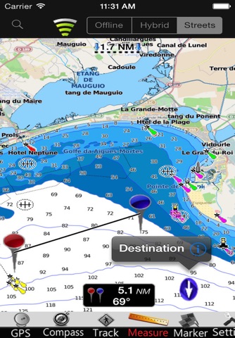 France Med. GPS Nautical Chart screenshot 3