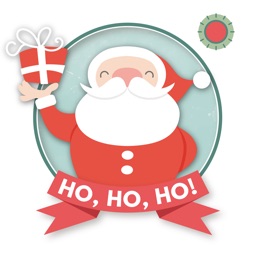 HoHoHo! Merry Christmas & Happy New Year - Add sticker and frame over image