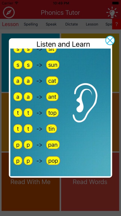 Phonics Tutor 6  -easy way to learn phonics