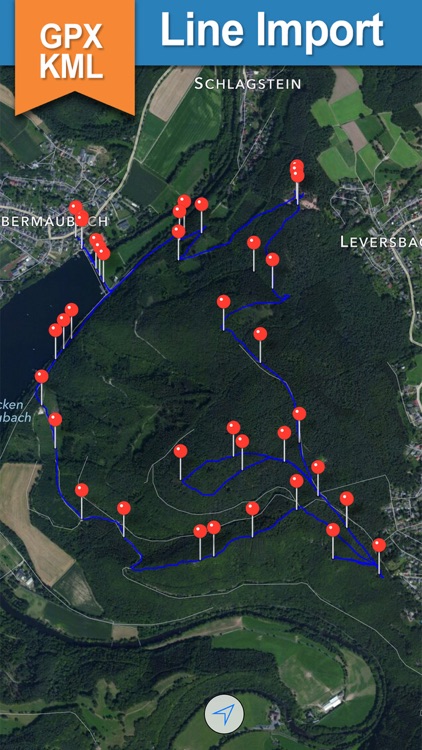 GPX KML KMZ Viewer and Converter on gps map