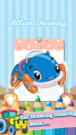 Game screenshot Car Drawing Coloring Book - Cute Caricature Art Ideas pages for kids mod apk