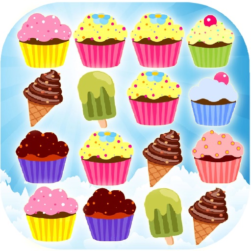 Ice Cream Blast - Free Match 3 Puzzle & Arcade Game icon