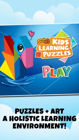 Kids Learning Puzzles: Birds, Tangram Pl