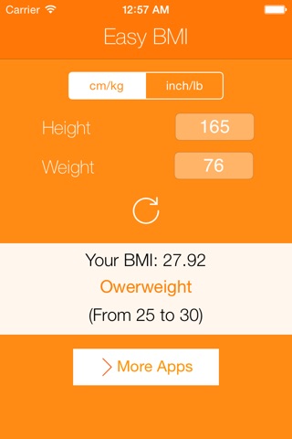 Easy BMI screenshot 2