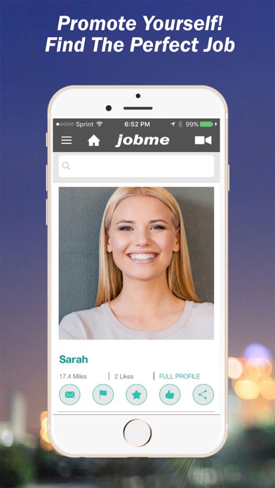 How to cancel & delete Jobme - where jobs find you from iphone & ipad 1