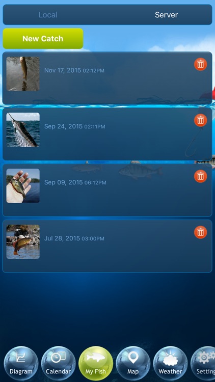 Fishing Deluxe - Best Fishing Times Calendar screenshot-4