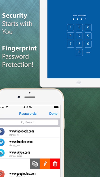 A Fingerprint Password Manager using Passcode - to Keep Secure screenshot-4