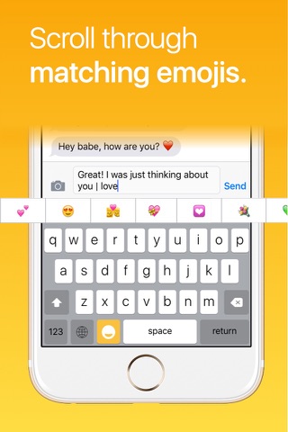 Dscribe Keyboard - type to search emojis screenshot 3