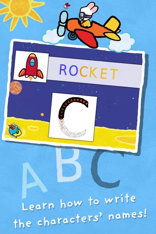 Learn to draw and write with Louie - Educational games for 2 to 5 year old children screenshot 4