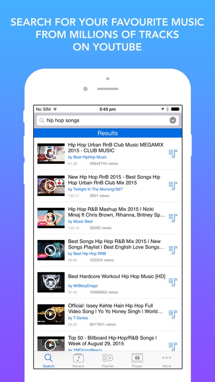 Free Music Player - Unlimited Free Music Player for YouTube