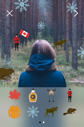 Canada, Eh? - FREE Photo Stickers screenshot 3