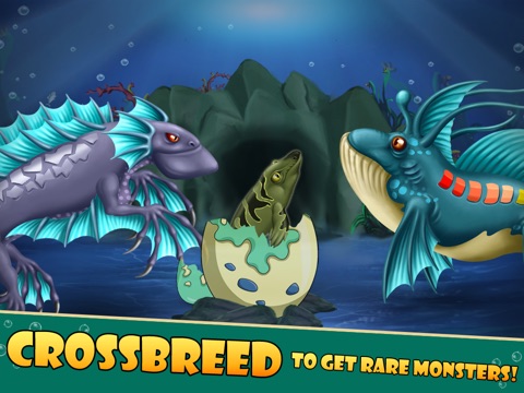 Игра Sea Monster City - Monsters evolution & battle games