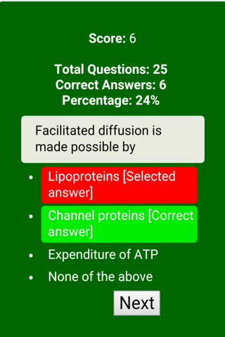 Anatomy & Physiology Review Quiz screenshot 2