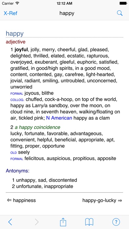 Chambers Thesaurus