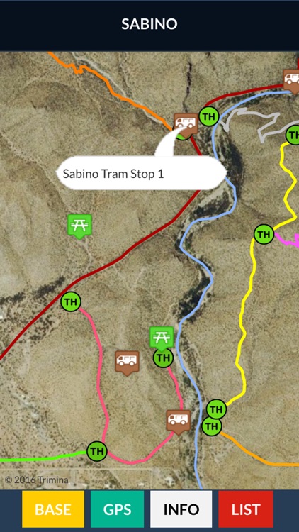 Sabino Canyon Trail Map Offline